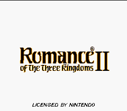 Romance of the Three Kingdoms III screenshot 2 for Super Famicom